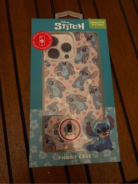Disney Stitch iphone 16 Pro Max MagSafe Case - Wireless Charging - New In Box